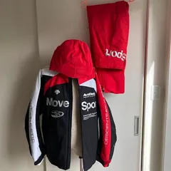 DESCENTE デサント MOVE SPORT フード付きスキーウェア　上下セット