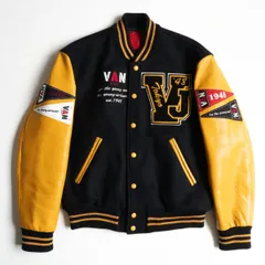 美品/希少✨VAN JACKET スタジャン　オールレザー　馬革　豪華刺繍　LL 2025年最新】スタジアムジャンパー VANの人気アイテム - メルカリ