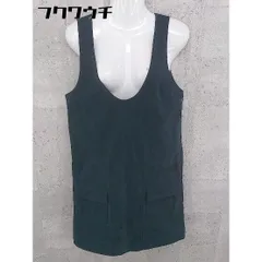 ◇ Another Edition アナザーエディション サイドジップ ノースリーブ 膝丈 ワンピース ネイビー レディース 【中古】 【1002802592294】のサムネイル