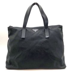 PRADA トートバッグ 黒 ナイロン レザー PRADA ナイロン レザー トートバッグ 黒 A4 - メルカリ