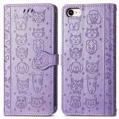 【特価商品】携帯カバー スマホケース レザー ファッション、かわいい、動物、軽量 iPhone7 薄型 iPhone8 耐衝撃 第3世代 耐摩擦 全面保護 第2世代 マグネット式 se3 カード収納 スタンド機能 iPhone se iPhone 4.7インチ