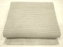 夏帯豪華絢爛綺麗美品長さ405cmオフホワイト菱型正絹(新品) - メルカリ
