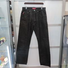 STUSSY　ブラックデニムパンツ　30　(C4-94)