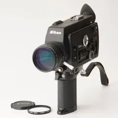 Nikon Super R8 ムービーカメラ 8ミリカメラ 完動NIKON R8 Super Super 8 8mm ケース付き For Parts] 2 Nikon