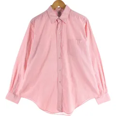 古着 ~70年代 ブルックスブラザーズ Brooks Brothers MAKERS 6個ボタン 長袖 コットンストライプシャツ USA製 メンズXL相当/evb029615