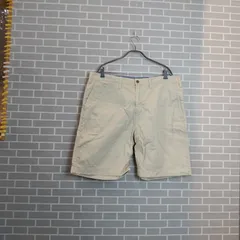 M1-00564  【Mens】 POLO RALPH LAUREN(ポロラルフローレン) ショートパンツ 38(XXL相当) /ベージュ 内側、ウエスト回りに毛玉有 S-18