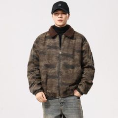 slacker】 Zip-Sleeve Camo MA-1 かつきくん着用 - メルカリ