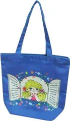 水森亜土 アドちゃん　カラートートバッグ マド AD-9103 ブルー