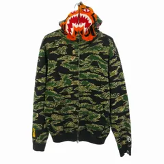 A Bathing Ape 迷彩虎フードパーカー　L 2025年最新】APE パーカー トラの人気アイテム - メルカリ