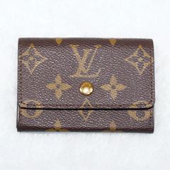 LOUIS VUITTON ルイヴィトン M61930 モノグラム ポルト モネ・プラ 財布 ブラウン