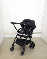 スゴカルSwitch エッグショック XL オルテガブラック コンビ ハイシート53cm 生後1ヶ月～ クリーニング済み A1019123