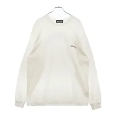 GOD SELECTION XXX (ゴッドセレクショントリプルエックス) TRIPLE X アーチロゴプリントロングスリーブTシャツ ホワイト