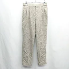 ◇ ⊇ GLOBAL WORK グローバルワーク ウエストゴム スラックス サイズL ベージュ系 レディース E  【1409240062318】