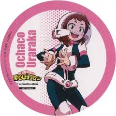 【中古】マグカップ・湯のみ 麗日お茶子 コースター 「僕のヒーローアカデミア×animatecafe」 飲食・購入特典 前半