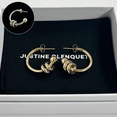 Justine Clenquet Carrieピアス ゴールド - メルカリ