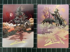 Mtg シングル:   アートカード　群れの希望、アーリン　月の憤怒、アーリン　セット　イニストラード:真夜中の狩り