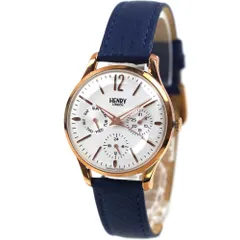 [アウトレット箱] ヘンリーロンドン 腕時計 レディース 日付、曜日カレンダー マルチファンクション HENRY LONDON PIMLICO HL34-MS-0444-TTのサムネイル