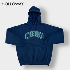 HOLLOWAY OHIO カレッジ 刺繍 パーカー XL プルオーバー 古着