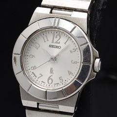 稼働】SEIKO セイコー☆LUKIA レディース クオーツ 腕時計 シルバー