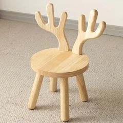 希少デザイン】 四国工芸 森のサーカス 木製 キッズチェア フラワー