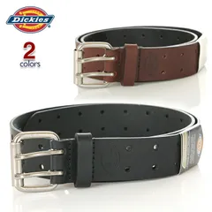 ディッキーズ ベルト メンズ 本革 大きいサイズ DICKIES レザーベルト 牛革 無地 ロング カジュアル アメリカ USAモデル ブランド ファッション ビジネス カジュアル おしゃれ ヒップホップ ダンス 衣装 黒 ブラック ブラウン
