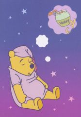 [중고] 노트 메모장 푸우(스야스야 얼굴)/창문 메모장 문구 어소트 [이치반 쿠지 쿠마노 푸씨 Colorful Dreams] G상
