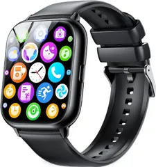 スマートウォッチ【2025新型·性能最強モデル】Bluetooth通話機能 1.85インチHD大画面 SMS/Line通知 薄型軽量 バンド交換可能 スマートウォッチ iPhone対応&アンドロイド対応 音楽再生 活動量計 多機能