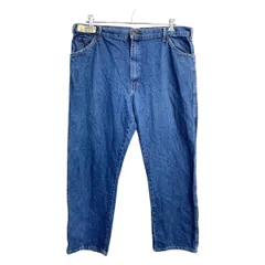 Dickies ワークパンツ W42 ディッキーズ ビッグサイズ ブルー コットン メキシコ製 古着卸 アメリカ仕入 2503-441