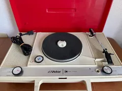 【動作ok】Victor 日本ビクター　ポータブルレコードプレーヤー　PE-8400S