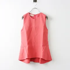 マルニ MARNI ペプラム ノースリーブ トップス 38/ピンク 無地◇【2400013942737】のサムネイル