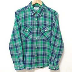 takanoha　ハリウッドランチマーケット　半袖　ネルシャツ takanoha ハリウッドランチマーケット 半袖 ネルシャツ DENIM