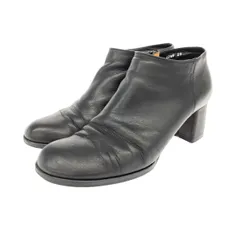 LANVIN en Bleu ランバンオンブルー 表記サイズ:23  ブーツ  ブラック  レザー レディース　240001128756