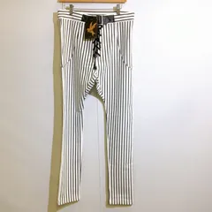 【新品未使用】one tea spoon ワンティースプーン パンツ ストライプ メンズ Mサイズ おしゃれ ★