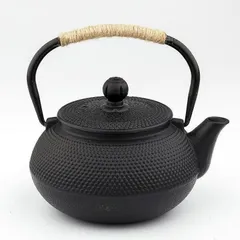【未使用品】南部鉄瓶1.2L 南部鉄瓶 梔子 小 1.2L 茶
