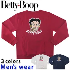 ベティちゃん 裏起毛 トレーナー メンズ スウェット ベティ ブープ グッズ BE1334-620B