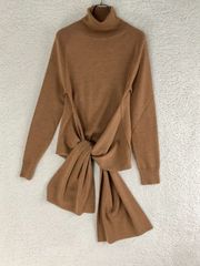【お値引き交渉大歓迎】未使用 JW ANDERSON　JW アンダーソン S キャメル タートルネックニット