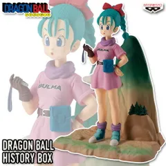 ドラゴンボール History Box ブルマ フィギュア 【新品・未開封】 プライズ ジオラマ フィギュア バンプレスト