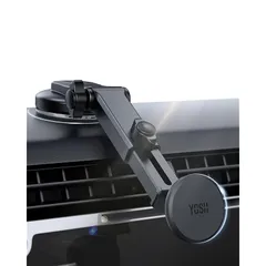 YOSH マグネット式ホルダー 真空粘着吸盤 水洗い復活 磁力強化 固い調節ロングアーム 着脱簡単 マグネット式車載ホルダー 車載スマホホルダー 片手操作 車載ホルダー マグネット 超強磁力 360度回転 スマホホルダー 車 マグネット スマホスタンド フ 1