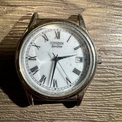 【24時間以内発送】シチズン CITIZEN Eco-Drive 7821-L16975 ローマ数字 白文字盤 現状品