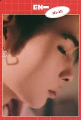 【中古】食玩 ステッカー・シール ニキ(縁：赤) ノーマルシール 「ENHYPEN ツインウエハース」