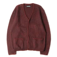 美品 NEIGHBORHOOD ネイバーフッド カーディガン サイズ:M 20AW モヘヤ ニット カーディガン MOHAIR CARDIGAN / NA-KNIT LS レッド系 赤 トップス セーター カジュアル ブランドのサムネイル