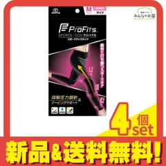 プロ・フィッツ スポーツテックタイツ WOMEN Mサイズ 1枚入 4個セット まとめ売り