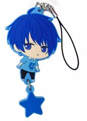 【中古】ストラップ(キャラクター) MARGINAL#4 藍羽ルイ 「ピタゴラスプロダクション チャーム付きラバーストラップ」 Rejet27時間テレビ 夏祭り2015 ワッショイ!! グッズ