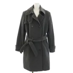 ローレンラルフローレン LAUREN RALPH LAUREN トレンチコート アウター ミドル丈 リボンベルト ウール カシミヤ混 10 L グレー /YTのサムネイル
