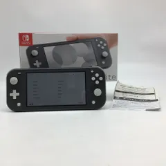 2031 【初期化済】 Nintendo switch Liteニンテンドースイッチライト 本体 HDH-001 グレー 動作品 箱あり