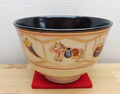 送料込【逢絢亭・新品】茶道具 茶碗 杣山焼 色絵 菊の図 杣山契月 共箱入り 逢絢亭・新品】茶道具 茶碗 杣山焼 色絵 菊の図 杣山契月 共