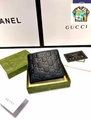 【今日WTO】Gucci グッチ 男士クラシックショート?折財布 高品質牛皮使用で手触り良好、シンプル高級で男士必携-WTO輸入2-ZOV85