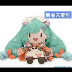 初音ミクシリーズ 雪ミク2025 ふわぷち どでかジャンボぬいぐるみ 未開封品 2024年6月・7月発売♪初音ミクシリーズ新グッズのお知らせ
