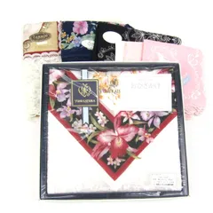 ユミカツラ/ニナリッチ他 ひざ掛け ハンカチ 7点セット 未使用 ブランド まとめて 大量 レディース