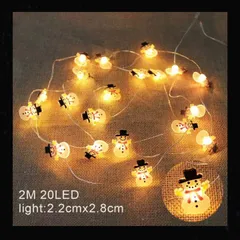 イルミネーション クリスマス 飾り スノーマン 雪だるま サンタクロースLED